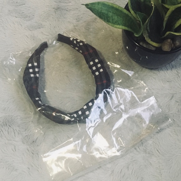 Plaid Headband - Picture 3 of 3